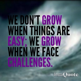 Challenge quote